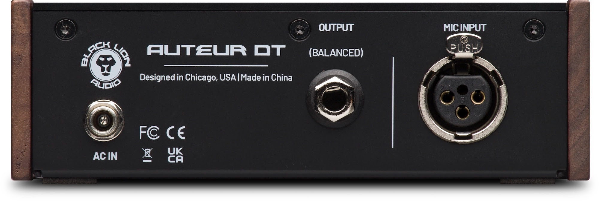 Black Lion Audio Auteur DT單通道錄音的多功能前置放大器/DI盒