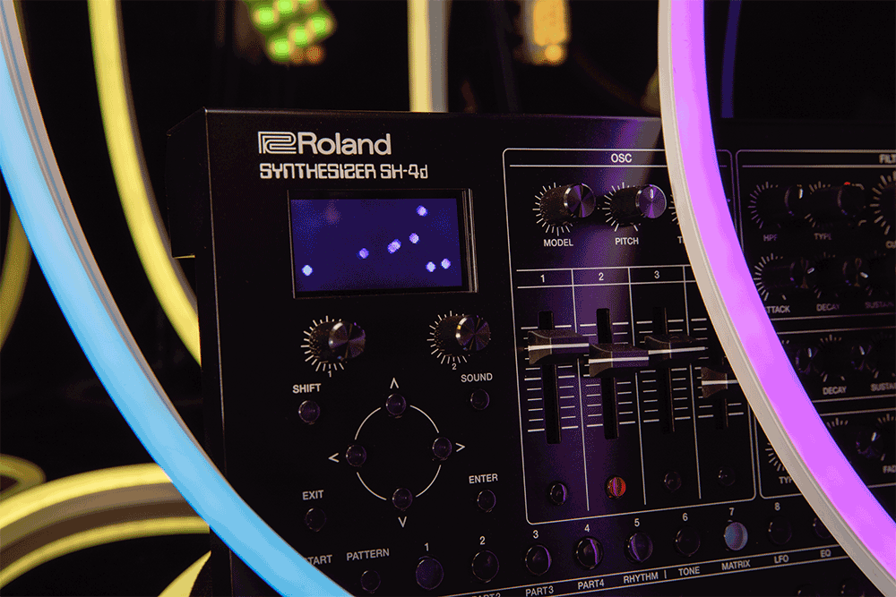 Roland SH-4d 一款多聲部桌面合成器