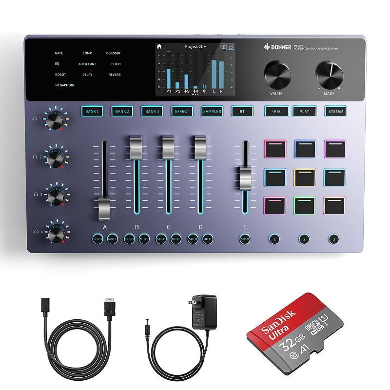 Donner (唐農(nóng)) PC-02 模擬調音臺