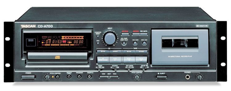 TASCAM CD-A700激光唱機(jī)自動反帶卡座一體機(jī)