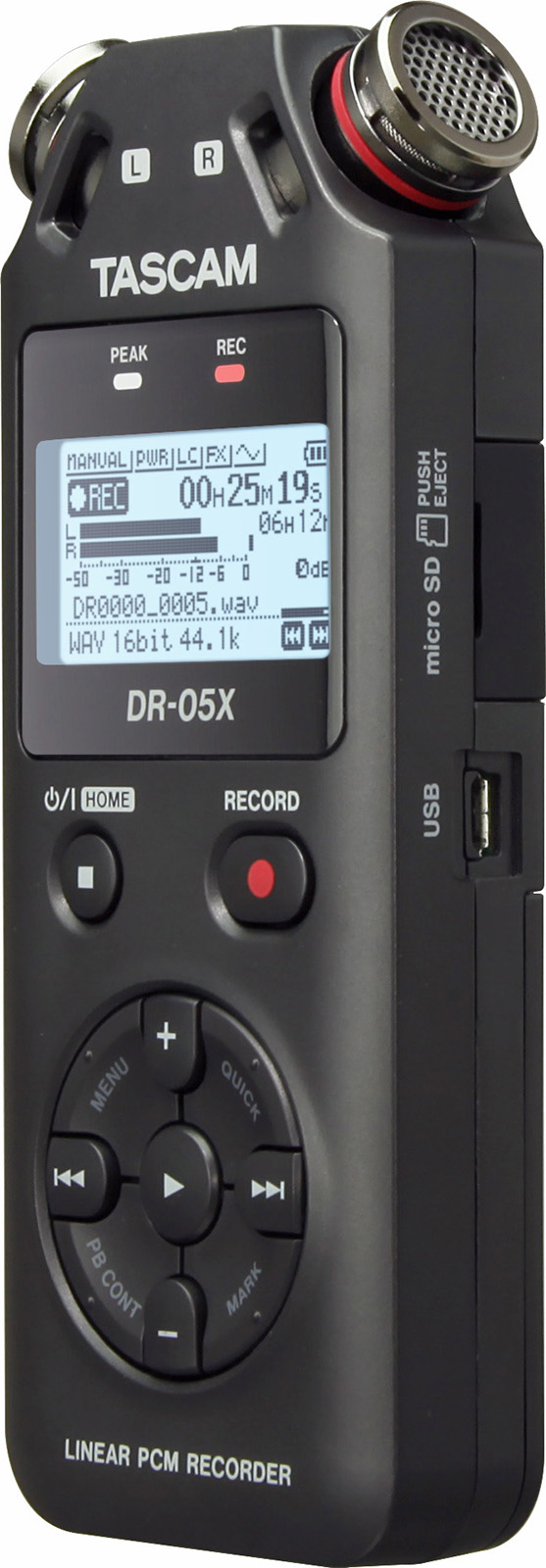 Tascam 宣布新的 DR-X 系列數(shù)字錄音機兼 USB 音頻接口