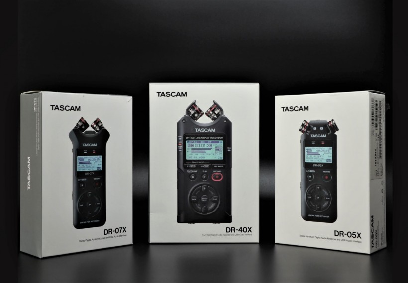 TASCAM X 戰(zhàn)警祭：DR-05X、DR-07X、DR-40X 系列便攜式錄音機測評