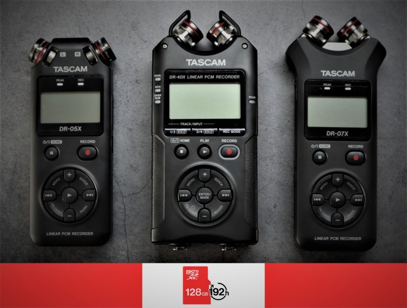 TASCAM X 戰(zhàn)警祭：DR-05X、DR-07X、DR-40X 系列便攜式錄音機測評