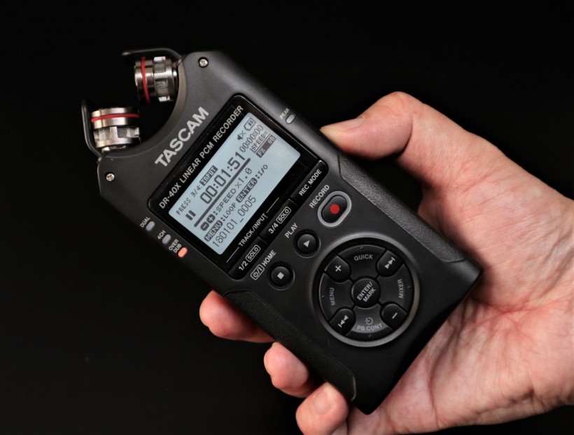 TASCAM X 戰(zhàn)警祭：DR-05X、DR-07X、DR-40X 系列便攜式錄音機測評