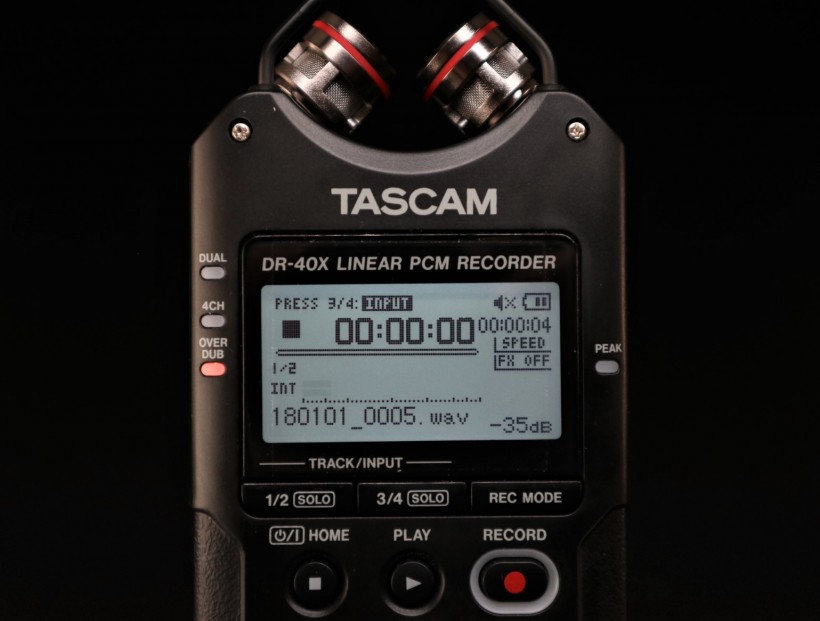 TASCAM X 戰(zhàn)警祭：DR-05X、DR-07X、DR-40X 系列便攜式錄音機測評