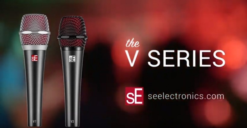 牛奶咖啡 @ sE V7動圈麥克風——巡演現(xiàn)場一個都不能少