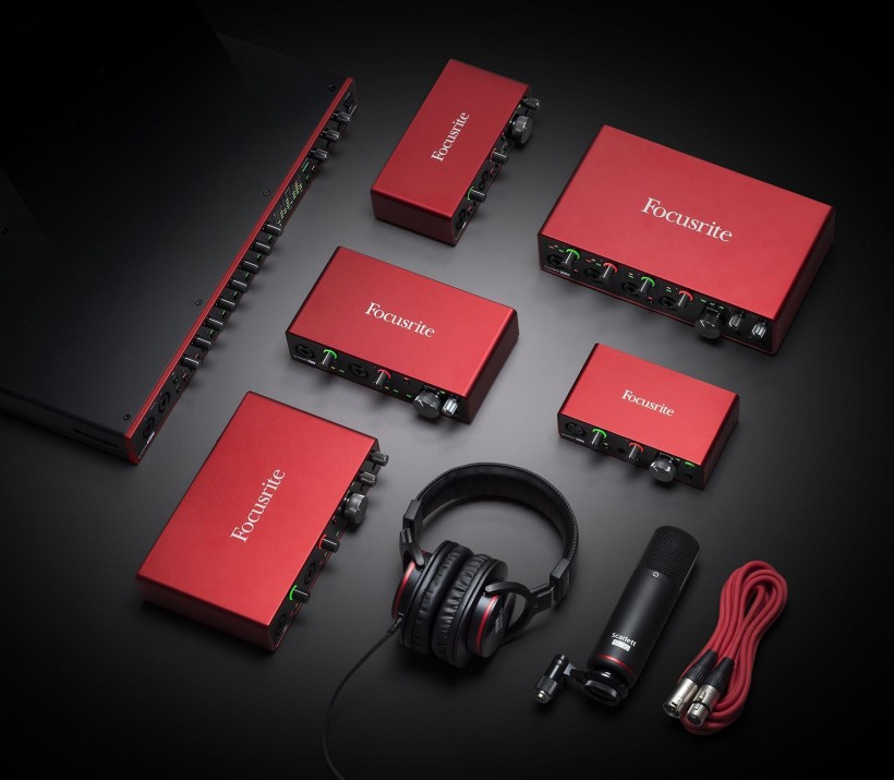 Focusrite 發(fā)布第三代 Scarlett 音頻接口系列，USB-C 接口 + 24 / 192 配置