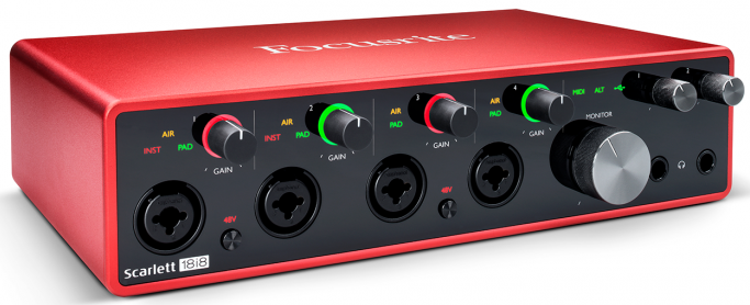 Focusrite 發(fā)布第三代 Scarlett 音頻接口系列，USB-C 接口 + 24 / 192 配置