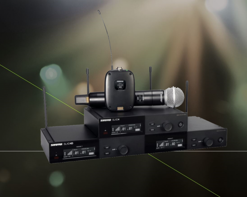 新品:Shure SLX-D 數(shù)字無線系統(tǒng)評測視頻