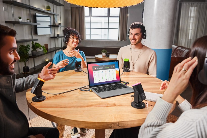 Rode 發(fā)布播客和直播軟件 Rode Connect，可以同時(shí)混合 4 只 USB 話筒