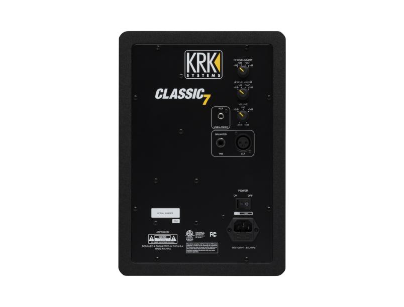 KRK CLASSIC 有源監(jiān)聽音箱系列發(fā)布，有 5、7、8 寸三種尺寸